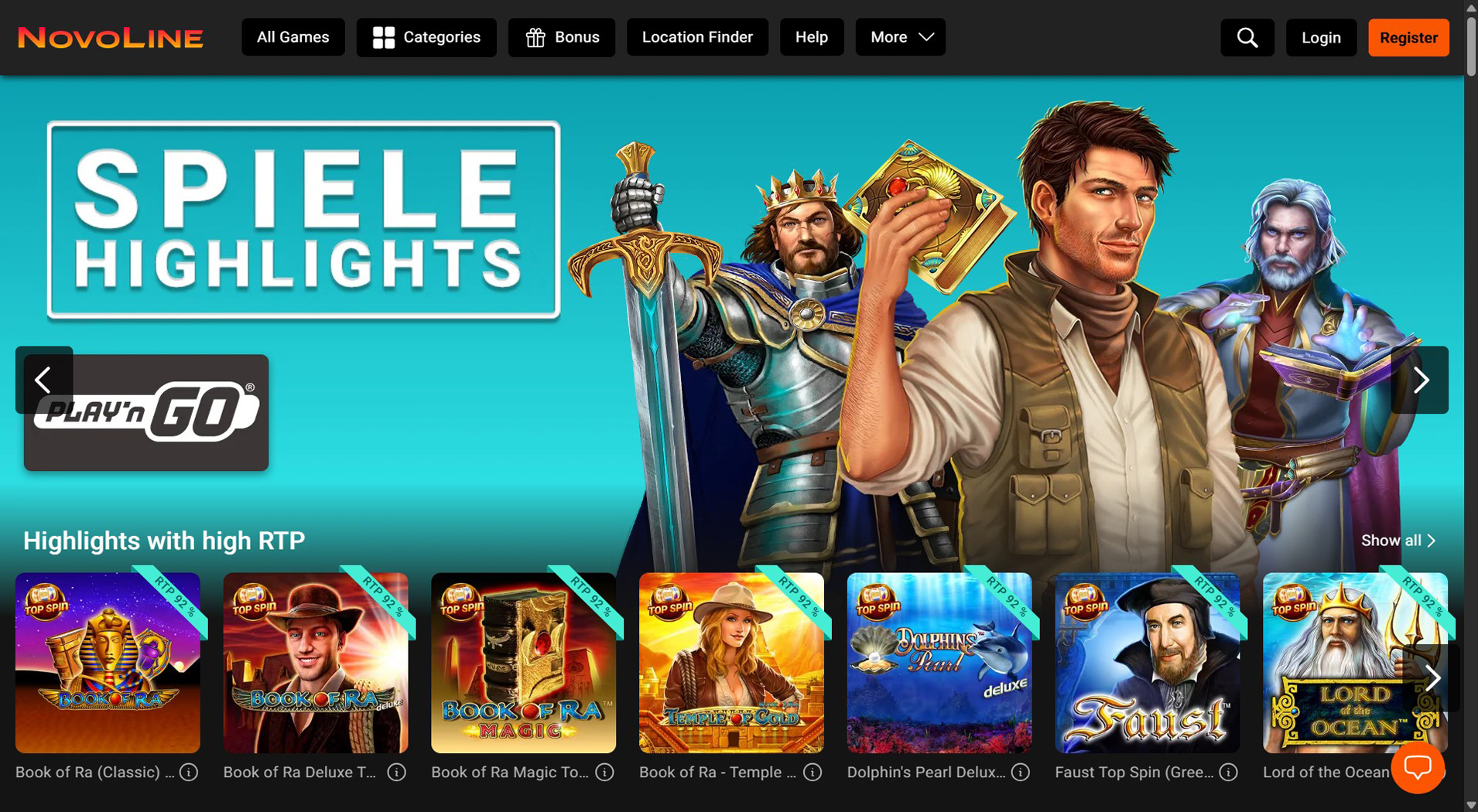 4. Novoline.de – Vertrauenswürdige Skrill Casino Option